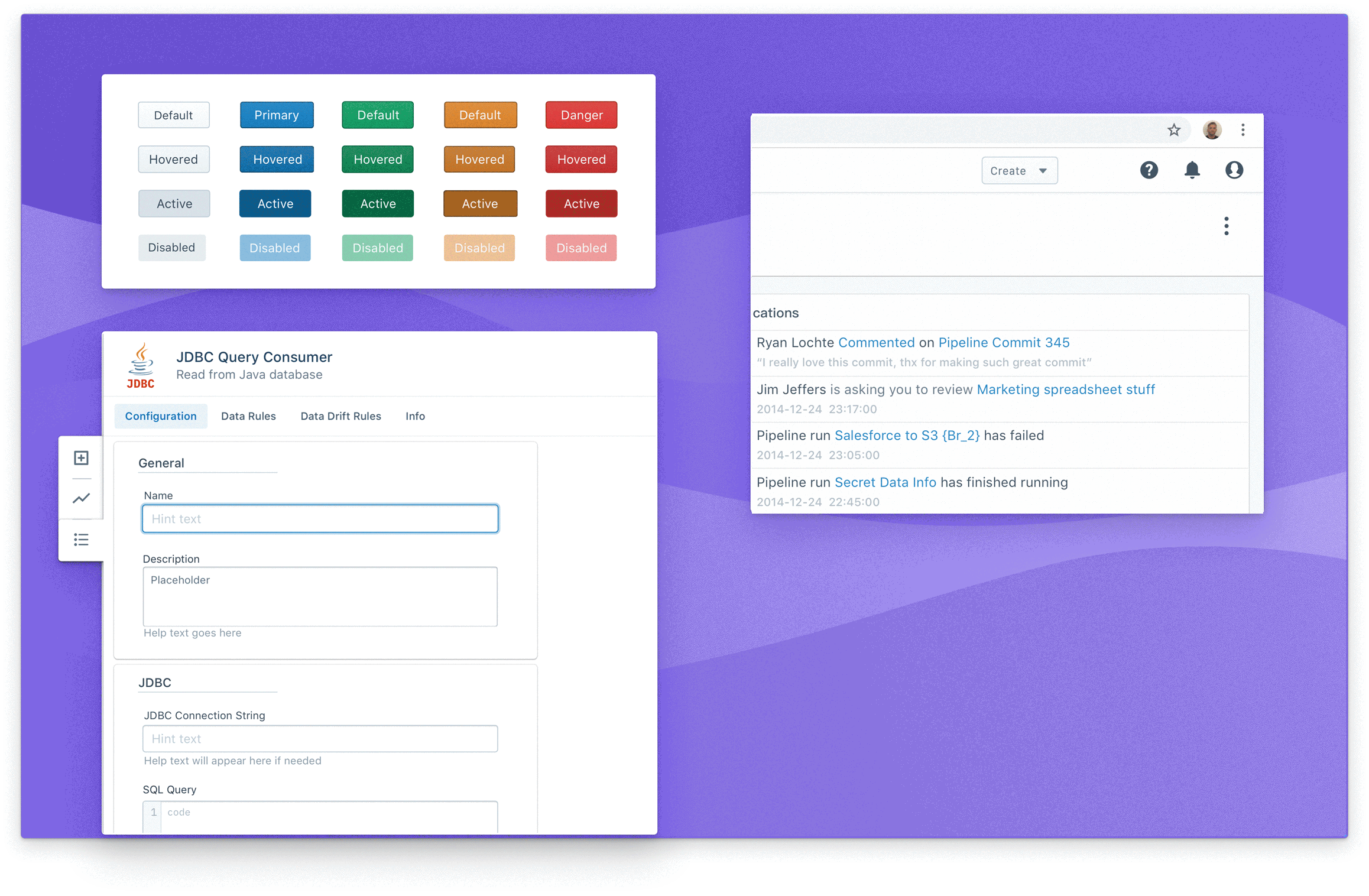 Pipeline canvas interaction